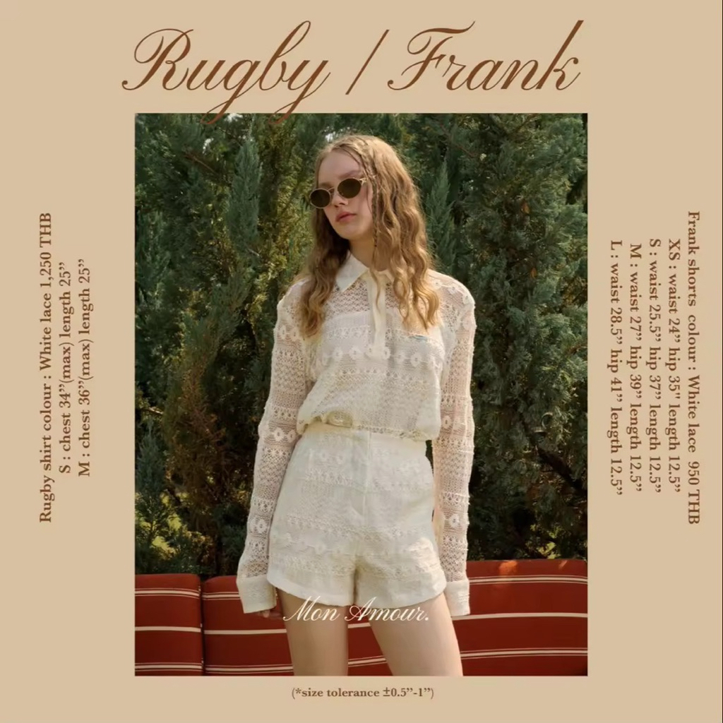 lookbooklookbook frank shorts white lace