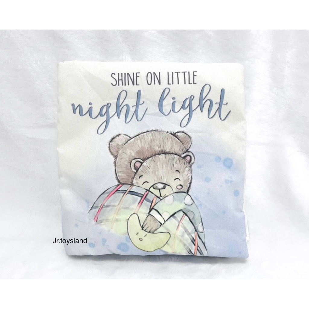 หนังสือผ้า Shine On Little Night Light จาก Mudpie สภาพสวยค่ะ