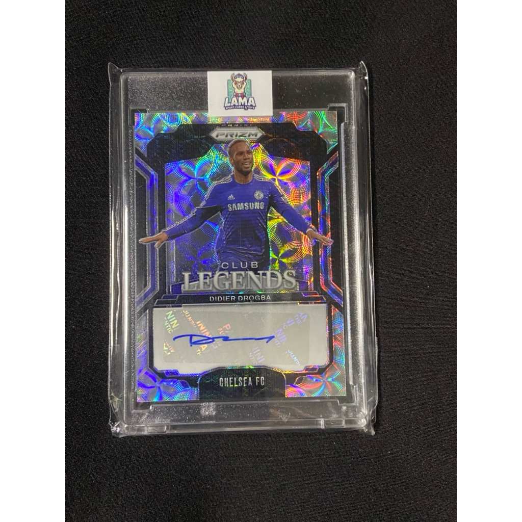 การ์ดลายเซ็นตำนานนักฟุตบอล Didier Drogba Autograph - รูปที่ 3