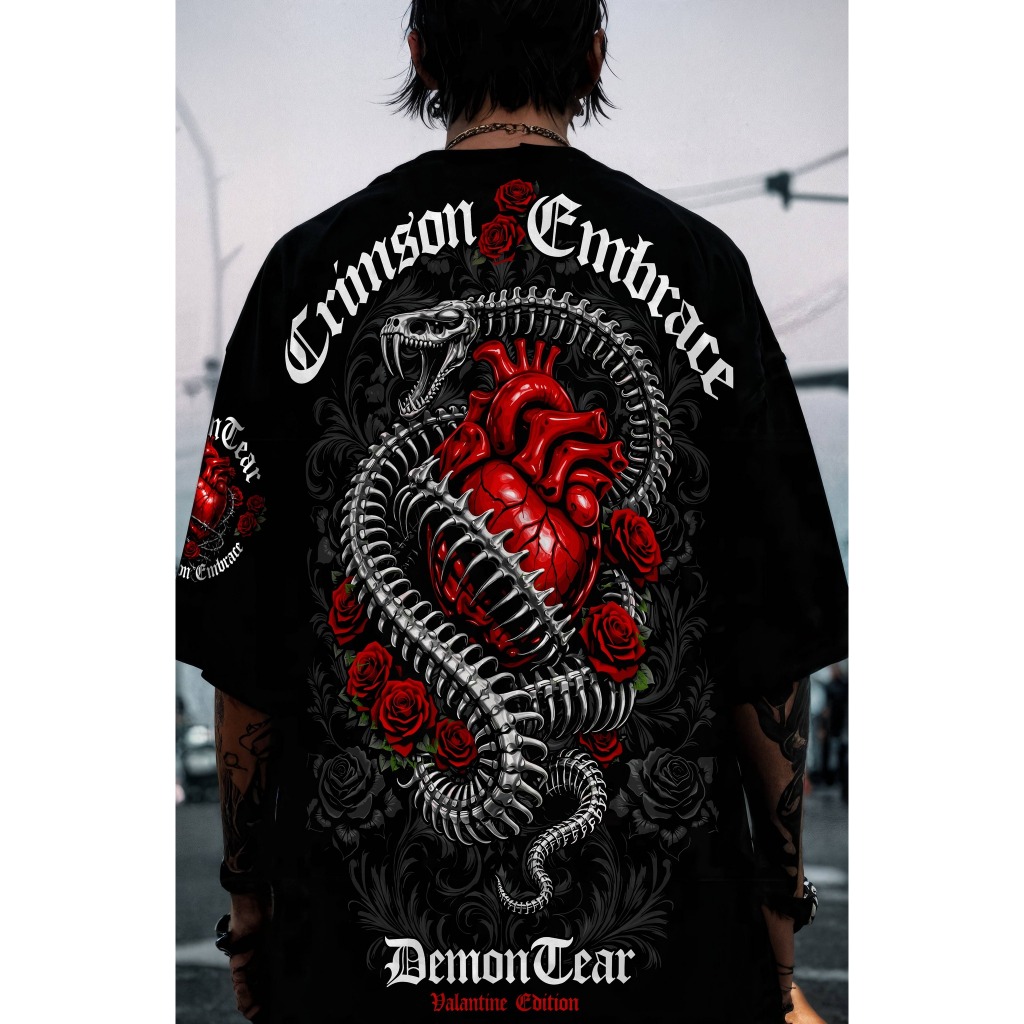 เสื้อ DemonTear " CRIMSON EMBRACE "