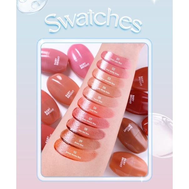 Baby Bright ลิปทินท์น้ำตบ【เอสเซนส์ทินท์】เนื้อฉ่ำวาว​ รูปที่ 3