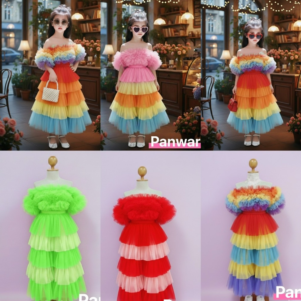 ชุดเด็กเช็ทเสื่้อกับกางเกงรับชัมเมอร์สีสันสดใส่มีเลือ่กหลายไชต์