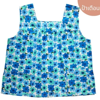 PKC ป้าเตือน เสื้อคอกระเช้าลายดอก​ ต้นตำรับ ผ้าคอตตอน เสื้อป้าเตือน​ ตัดเย็บประณีต ตะเข็บแข็งแรง รับประกันคุณภาพทุกตัว