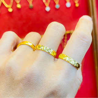 KMDGold แหวนทอง 1กรัม ทองแท้ขายได้จำนำได้ พร้อมใบรับประกันสิ…