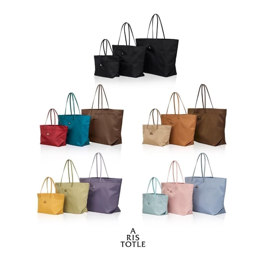 พร้อม ส่ง ไม่ ต้อง รอ / ผ่อนได้ Aristotle bag  : Trio Tote / Trio Shopper คุ้มมาก 1 เซตได้ 3 ใบเลยค่ะ