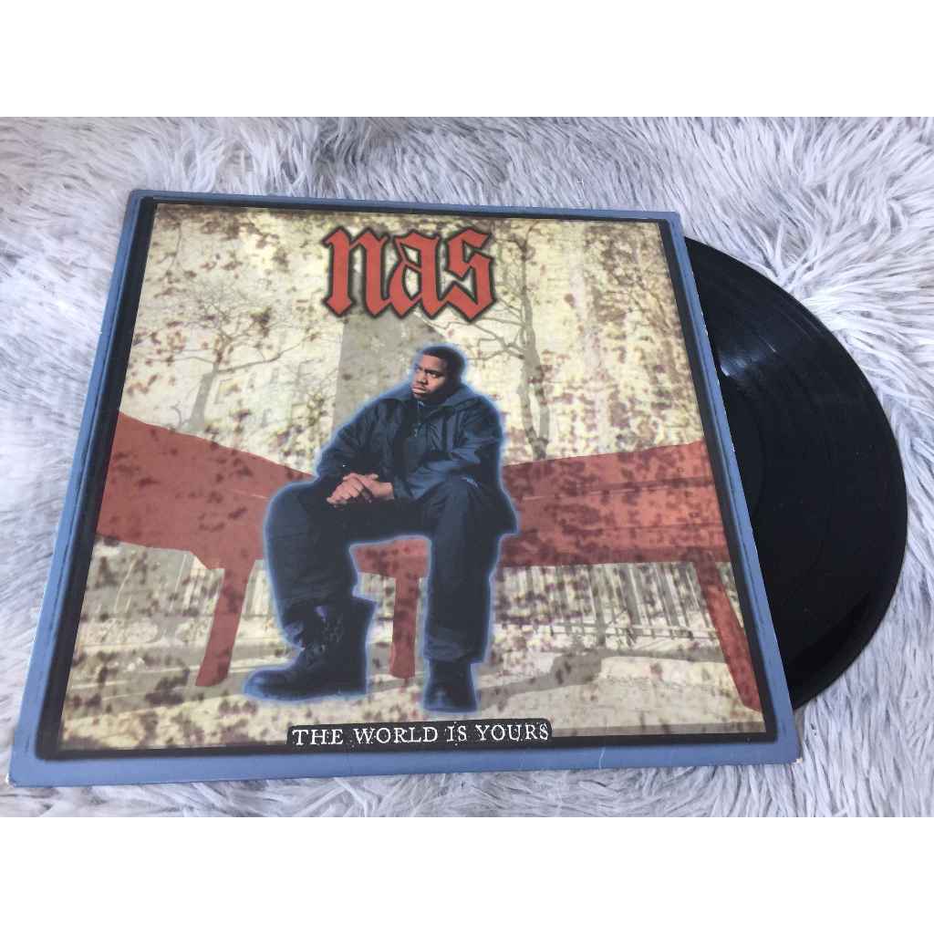 The World Is Yours - Nas ขนาด 12 นิ้ว LP G137