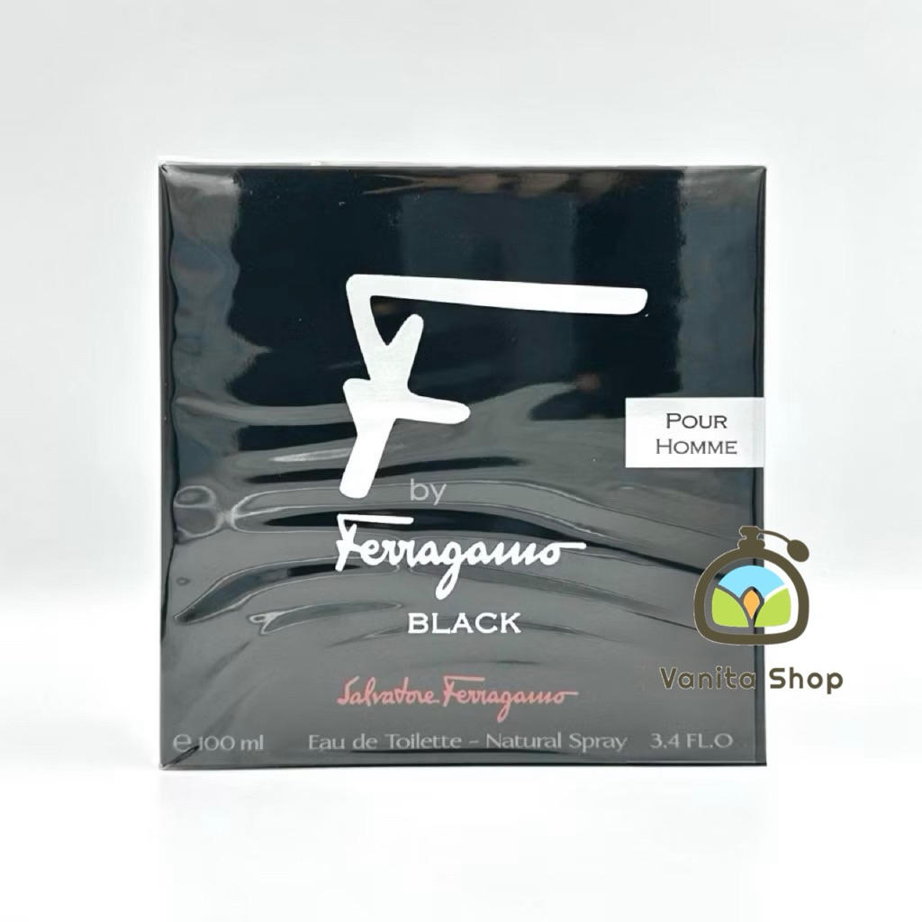 น้ำหอม Salvatore Ferragamo F By Ferragamo Black  Pour Homme EDT 100ml