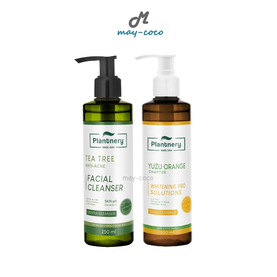ถูก/แท้/มีไลฟ์ เจลล้างหน้า Plantnery Tea Tree Facial Cleanser แพลนท์เนอรี่ คลีนเซอร์ ล้างหน้า ทำความสะอาดหน้า ลดสิว