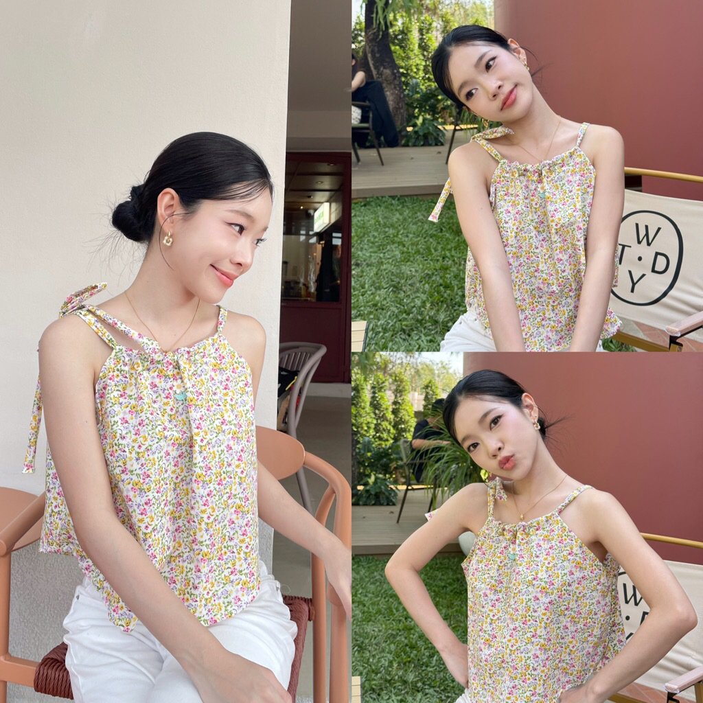 Sodsai.bkk | Love Summer เสื้อสายเดี่ยวลายดอก น่ารักสดใส 🌻🎀