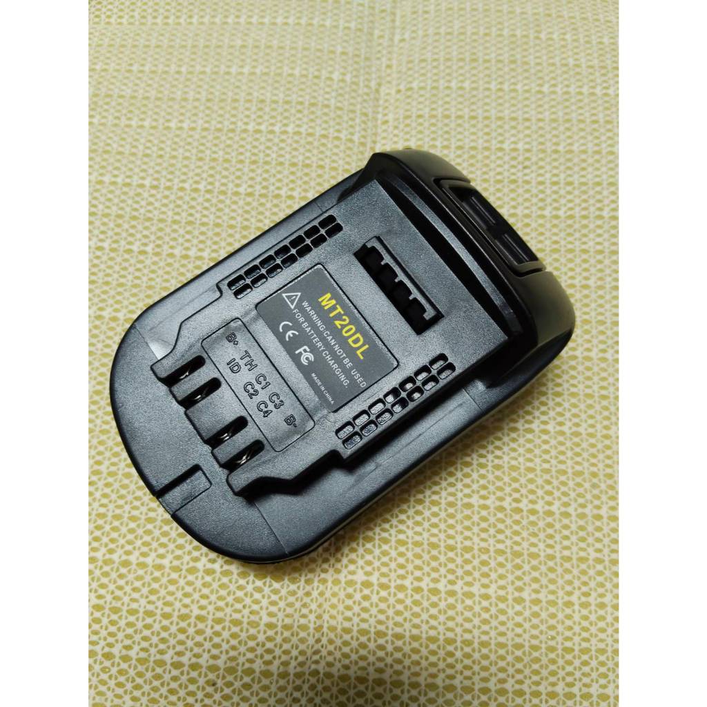 ตัวแปลงแบตเตอรี่สำหรับ Makita 18V สลับเป็น Mt20DL DeWalt สำหรับ DeWalt 18V 20Vสำหรับ Makita Bl1830 Bl1860 Bl1815 Li-ion