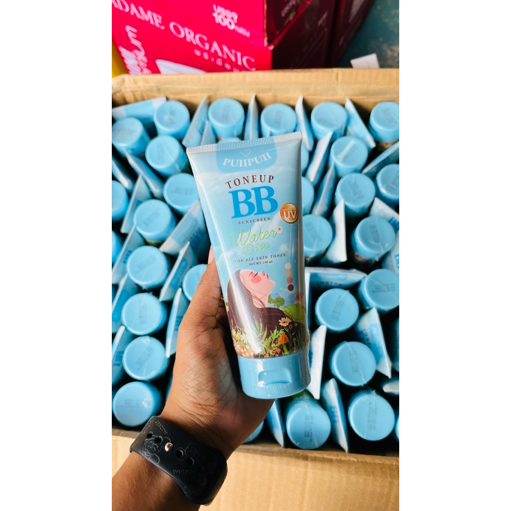 BB Puipui บีบีปุยปุย บีบีกันแดด กันแดดบีบี บีบีทาตัว ปรับผิวให้สว่าง ลองเลย ต้องลอง[ฮิตหนักมว๊ากกกก]