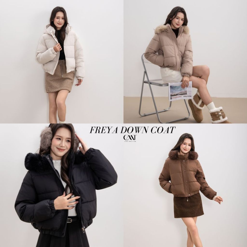 Coatmatter - Freya down coat เสื้อโค้ทขนเป็ด