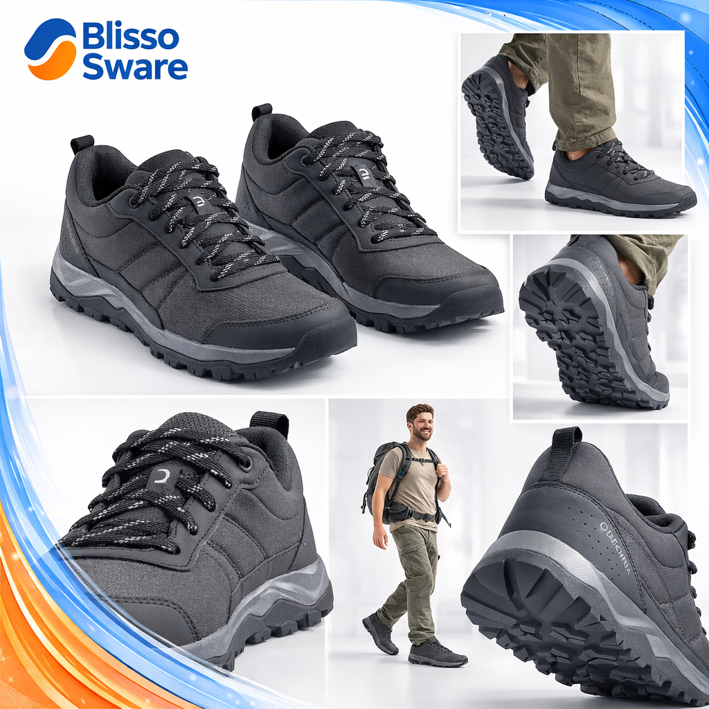 QUECHUA รองเท้าเดินป่าสำหรับผู้ชายรุ่น NH100