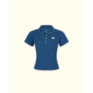 Muuv & Gruuv Waffle Trimmed Polo เสื้อโปโลคอบัว ระบายอากาศดี ด้ายถักรอบตัว
