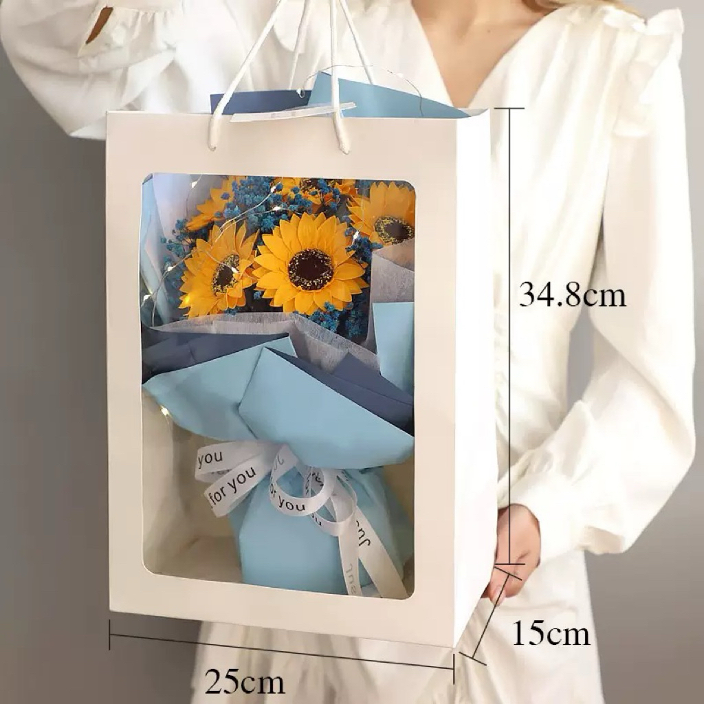 New 2026 พร้อมส่ง✅ ช่อดอกไม้ สีสวย ดอกไม้ Dried Flower Eternal มีกลิ่นหอม ของขวัญวาเลนไทน์ ราคา ถูกที่สุด ดีลบีเคเค แกลเลอรีภาพที่ 4
