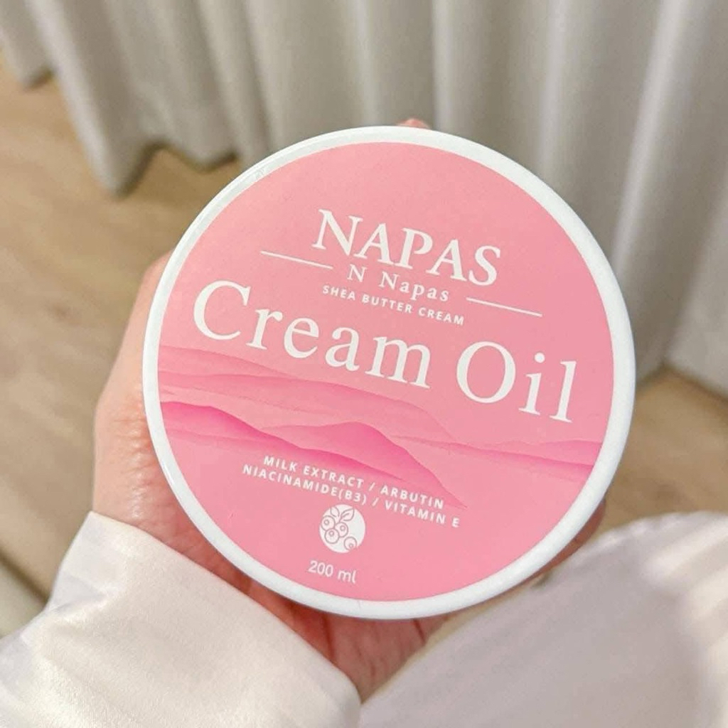 ครีมออยหอม ครีมNAPAS ผลิตภัณฑ์บำรุงผิวกาย ขนาด 200ml.