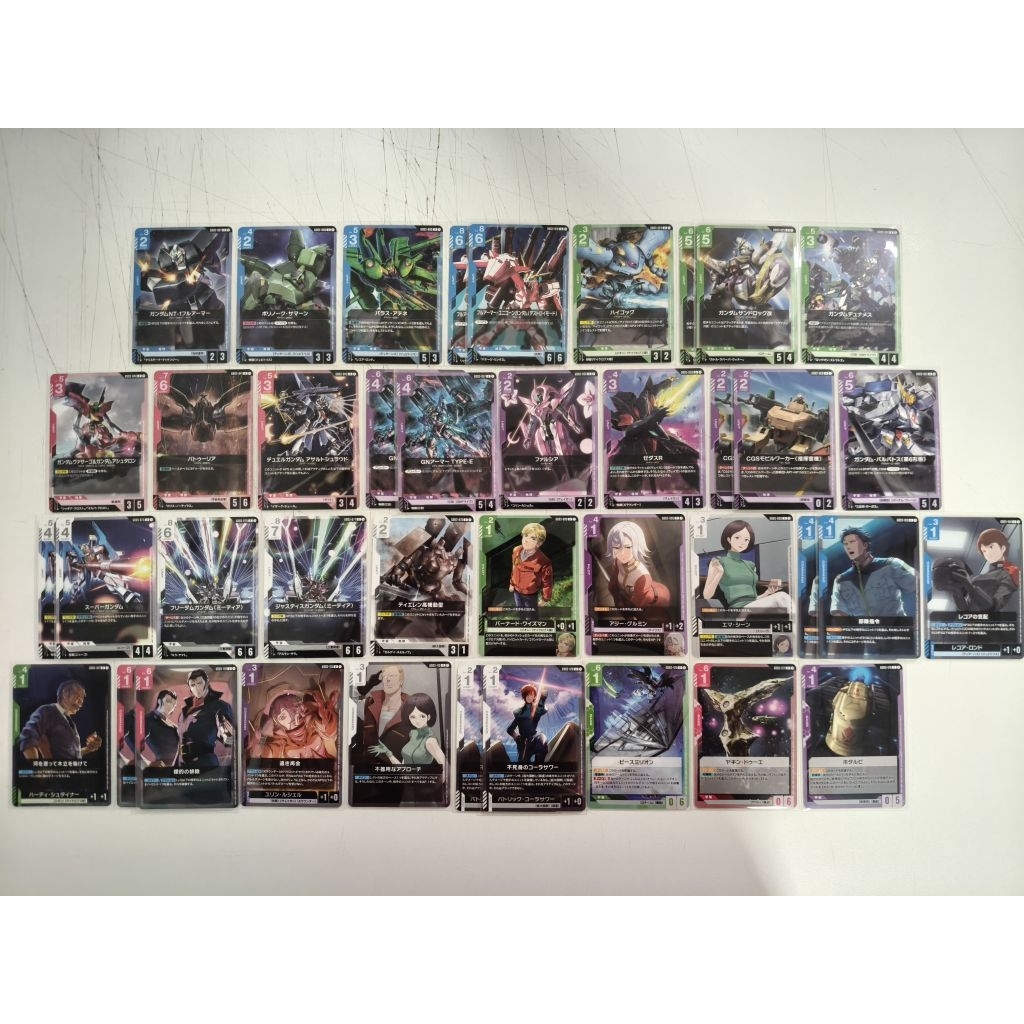 Gundam Card Game (JP) ชุด Steel Requiem GD03 Resource/Token ระดับ C [ลิขสิทธิ์แท้BANDAI] พร้อมส่ง