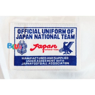 เสื้อฟุตบอลย้อนยุค ทีมชาติ ญี่ปุ่uลายไฟ เยือน Away ปี 1998 (3A) เกรดแฟนบอล โลโก้ปัก ทำเบอร์ชื่อได้ทุกคนบนโลก