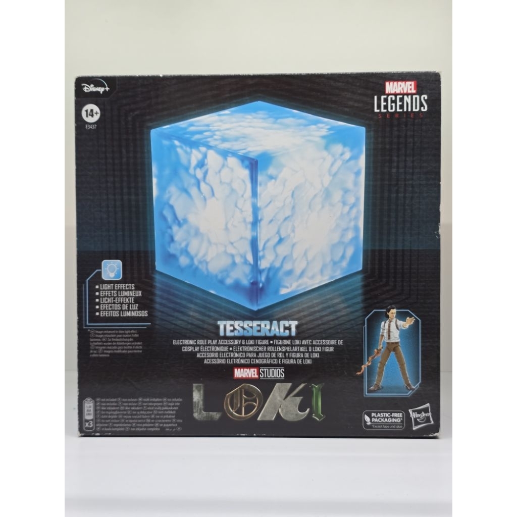 Marvel legends Loki and Tesseract