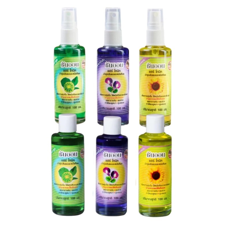 แฮร์ โทนิค ซันออน SUN ON Hair Tonic 100ml วิตามิน บำรุง ผม หนัง ศีรษะ แก้ คัน รังแค ลด ร่วง เร่ง ยาว