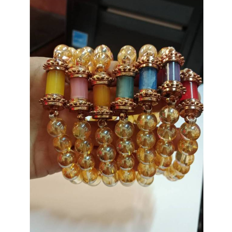 สร้อยข้อมือตะกรุดสีผึ้งเมตตามหานิยม สำหรับคนเกิดทั้ง 7 วัน สำหรับคนเกิดวันอาทิตย์-วันเสาร์