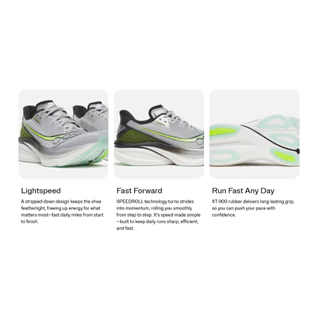 Saucony Endorphin AZURA WOMEN รองเท้าวิ่ง ผู้หญิง รองเท้าซ้อม Daily Trainer โฟมนุ่มเด้ง