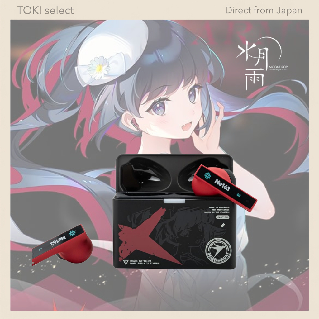 MOONDROP MOCA x Ash Arms Me 163 Komet ANC Wireless Earphones with Wireless Charging