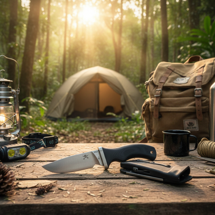 AUS8 [8cr13] ใบตายพิมนิยม ลุยน้ำได้ดี