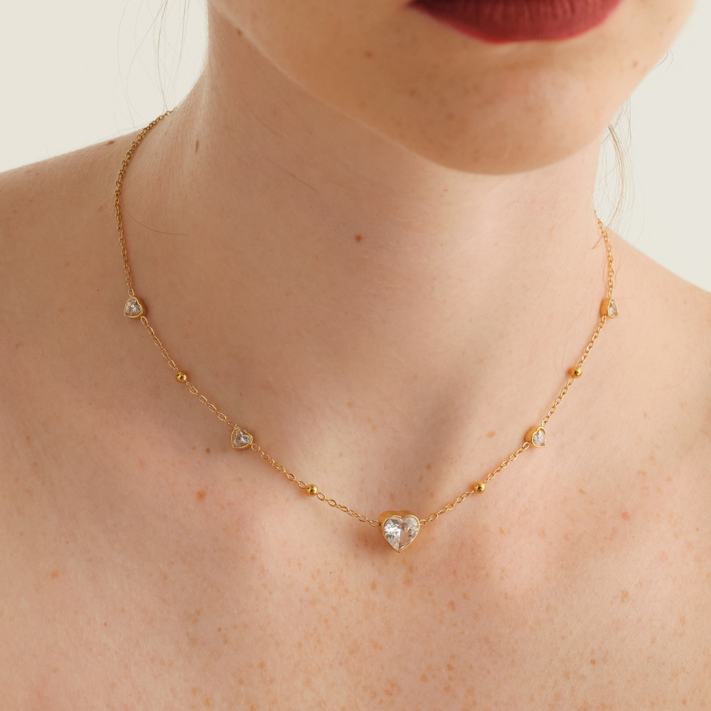 Bemet Anne choker สร้อยคอสแตนเลส