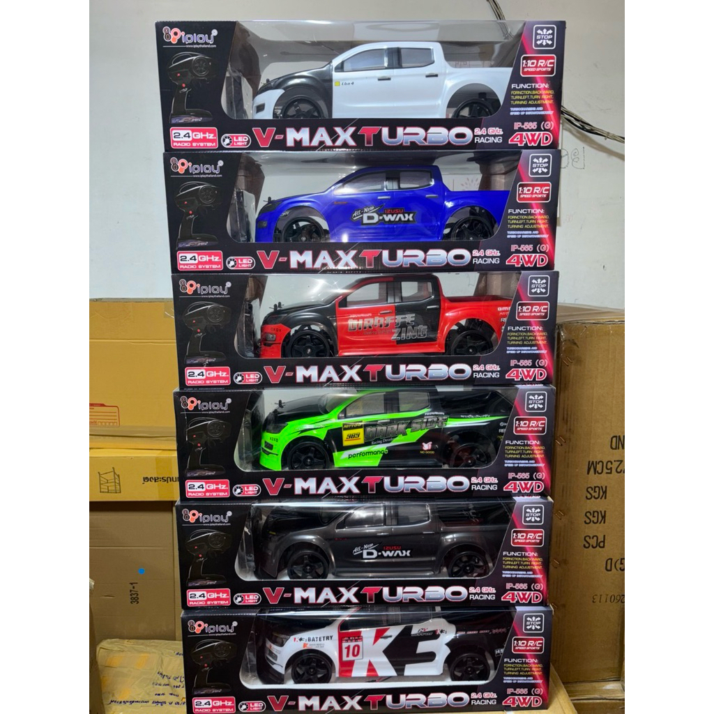 รถบังคับวิทยุ #รถดิฟขับสี่ติดเทอร์โบ1/10 รีโมท2.4gh Ip565G