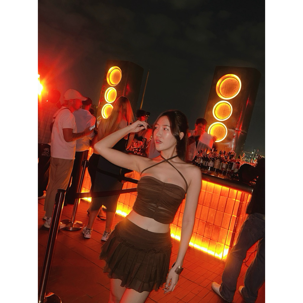 ส่งต่อ YN brand ฟรีไซซ์ เสื้อ+กระโปรง