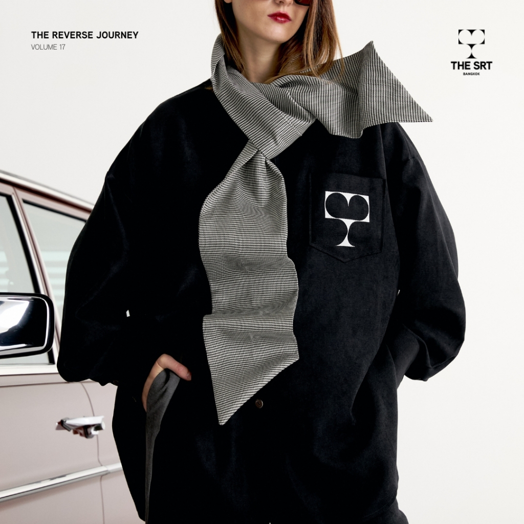 The SRT X17 (TST308) Velvet Oversized Shirt (เฉพาะเสื้อ)