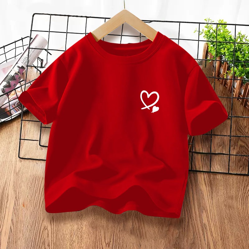 ็H1326(ส่งจากไทย)เสื้อยืดเด็กแขนสั่ง ลายแฟชั่นสวยน่ารัก.ใส่ได้ทั้งเด็กชายและเด็กหญิง