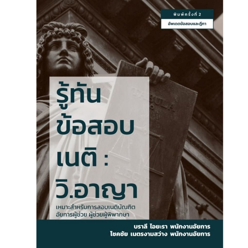 หนังสือ 9786166085143  รู้ทันข้อสอบเนติ : วิ.อาญา // บราลี ไอยะรา , โชคชัย เนตรงามสว่าง