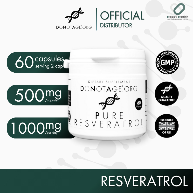 Resveratrol (60 แคปซูล) Do Not Age
