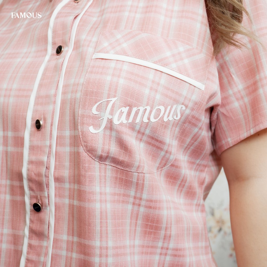 HEARTFELT PLAID SET #FMBL-F1SS001 #COE #VLT26 ราคา ถูกที่สุด ดีลบีเคเค แกลเลอรีภาพที่ 8