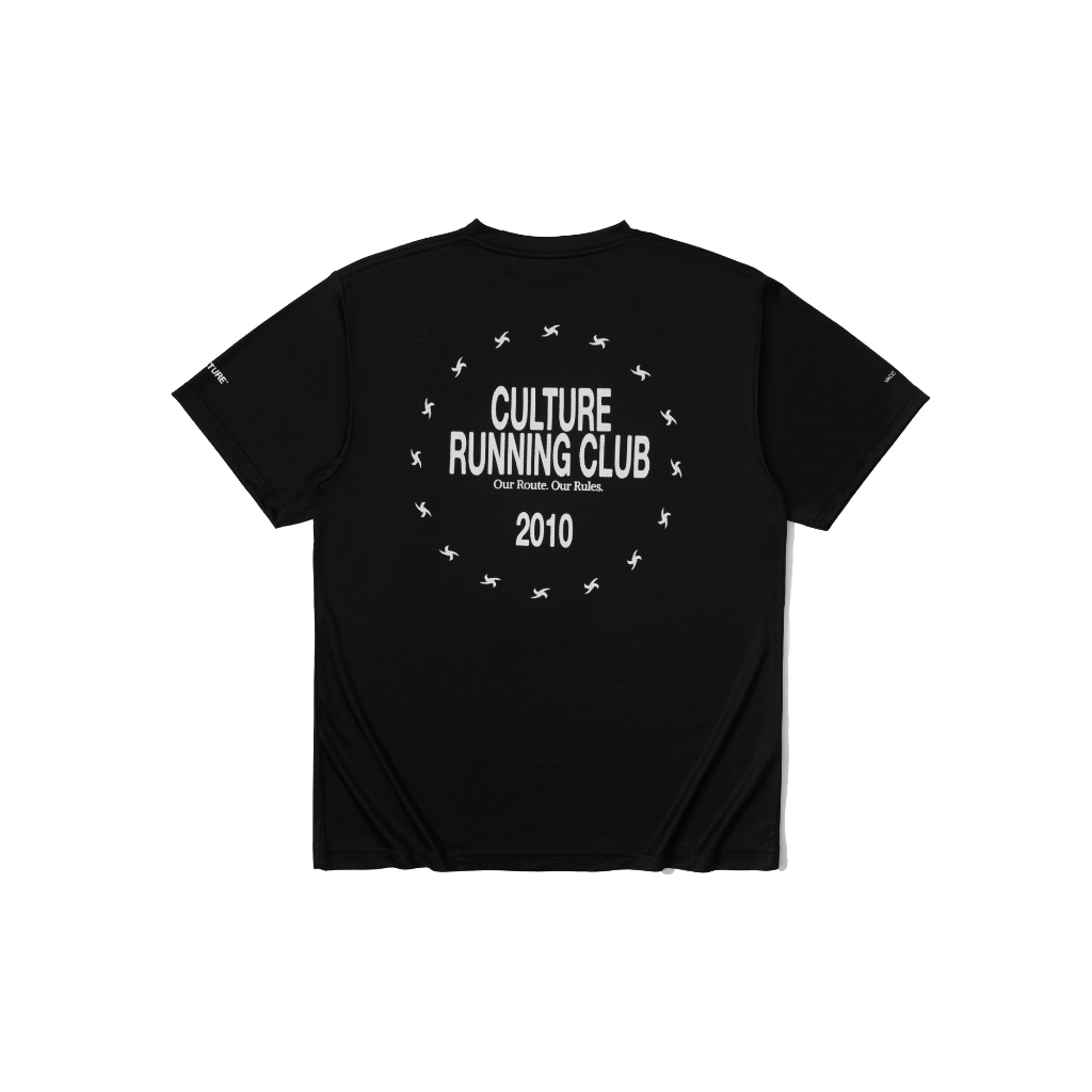 เสื้อวิ่งแขนสั้น ผ้าบาง แห้งเร็ว | Culture Running Club Kaku Ring Running Shirt | เสื้อวิ่งแฟชั่น | ผ้าบาง | แห้งไว