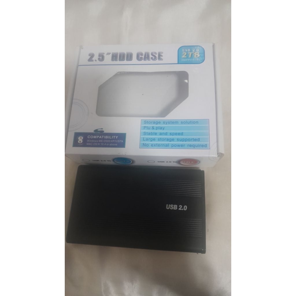 external harddisk 2.5" usb2.0 ความจุ 60gb