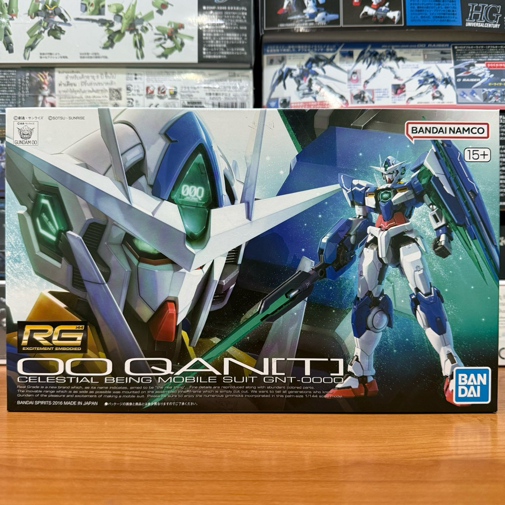 {พร้อมส่งมีแบบด่วน}BANDAI RG 1/144 OO QAN[T]