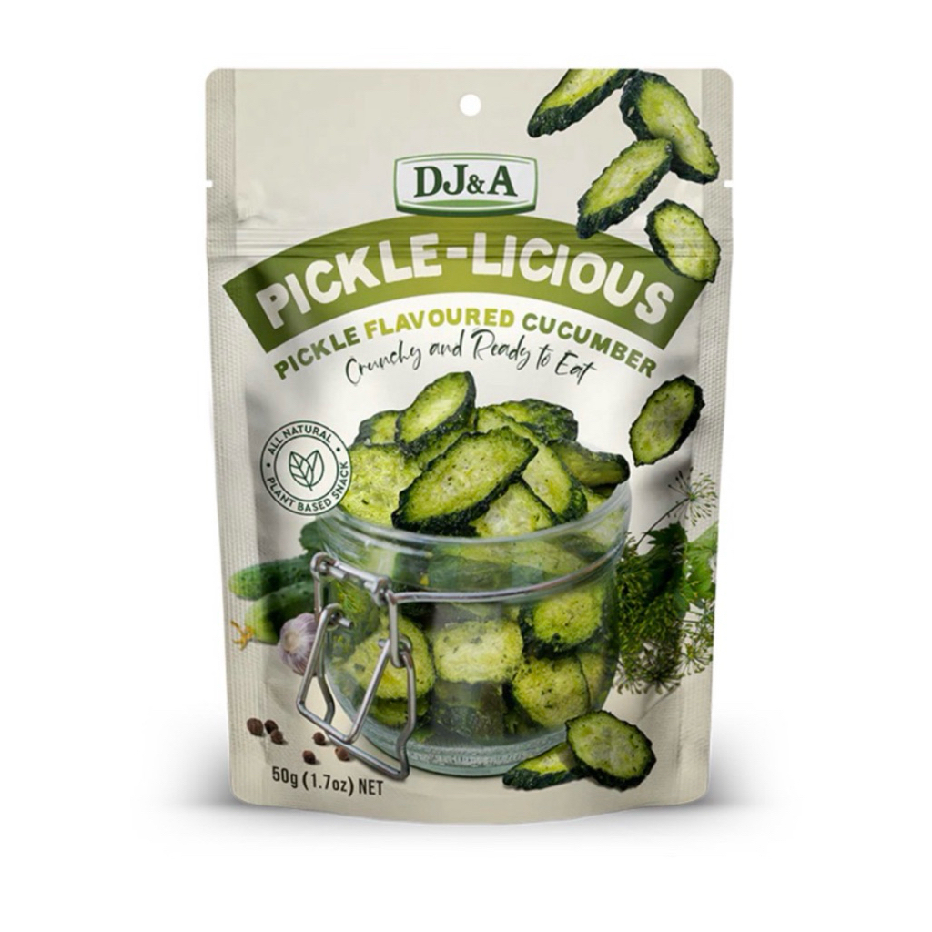DJ&A Pickle-Licious/Kale/Potato Wedges/Freeze Dried Yellow Peach/Strawberry/Veggie Crisp/Broccoli/Cassava/Shiitake