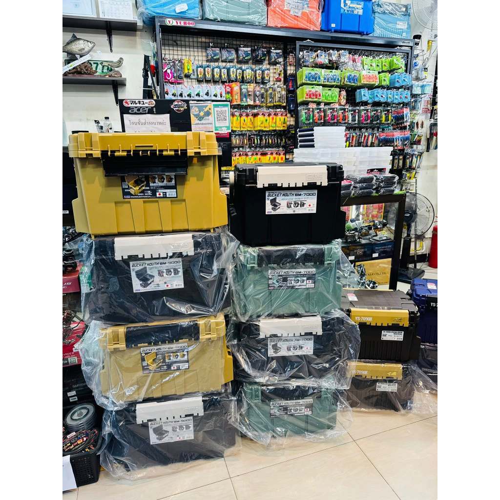 กล่องอุปกรณ์ตกปลาของแท้ ญี่ปุ่น สวยแข็งแรง พร้อมส่งMeiho (เมโฮ)และVersus / VS