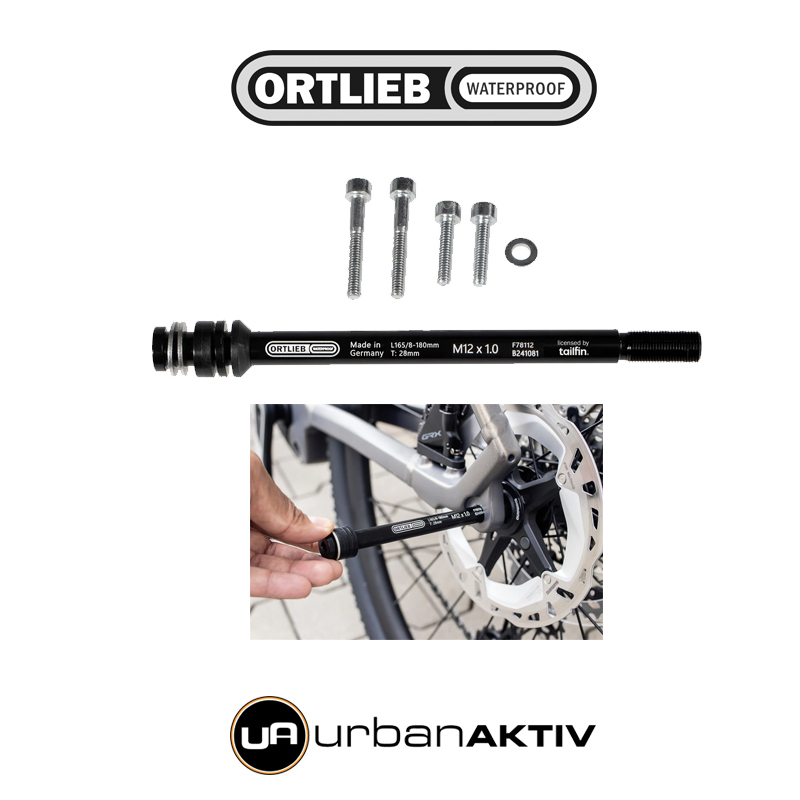 Ortlieb อุปกรณ์เสริมจักรยาน Thru Axle M6-Connector