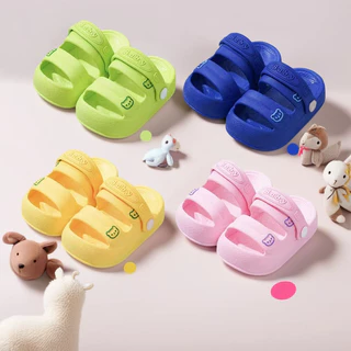 รองเท้ารัดส้นเด็ก สไตล์มินิมอล โทนสีเบจ น้ำหนักเบา นุ่ม ใส่สบาย Children's sandals พร้อมส่งในไทย