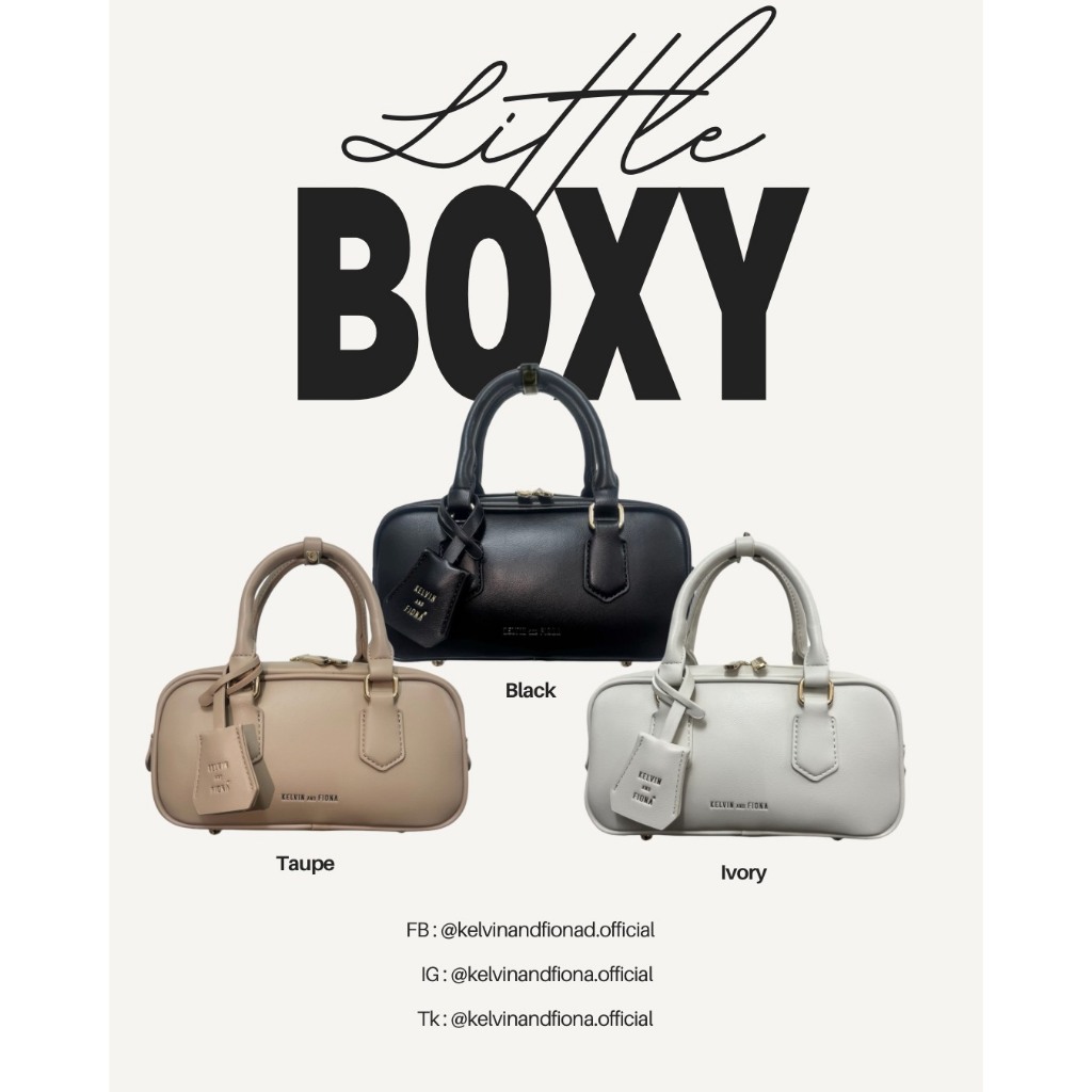 KELVIN AND FIONA กระเป๋า Hand Bag(S) 2501ฺBK 2502TP 2503IV