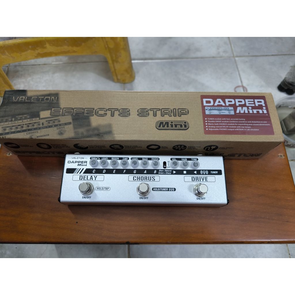 เอฟเฟ็คกีตาร์ไฟฟ้า Valeton Dapper mini