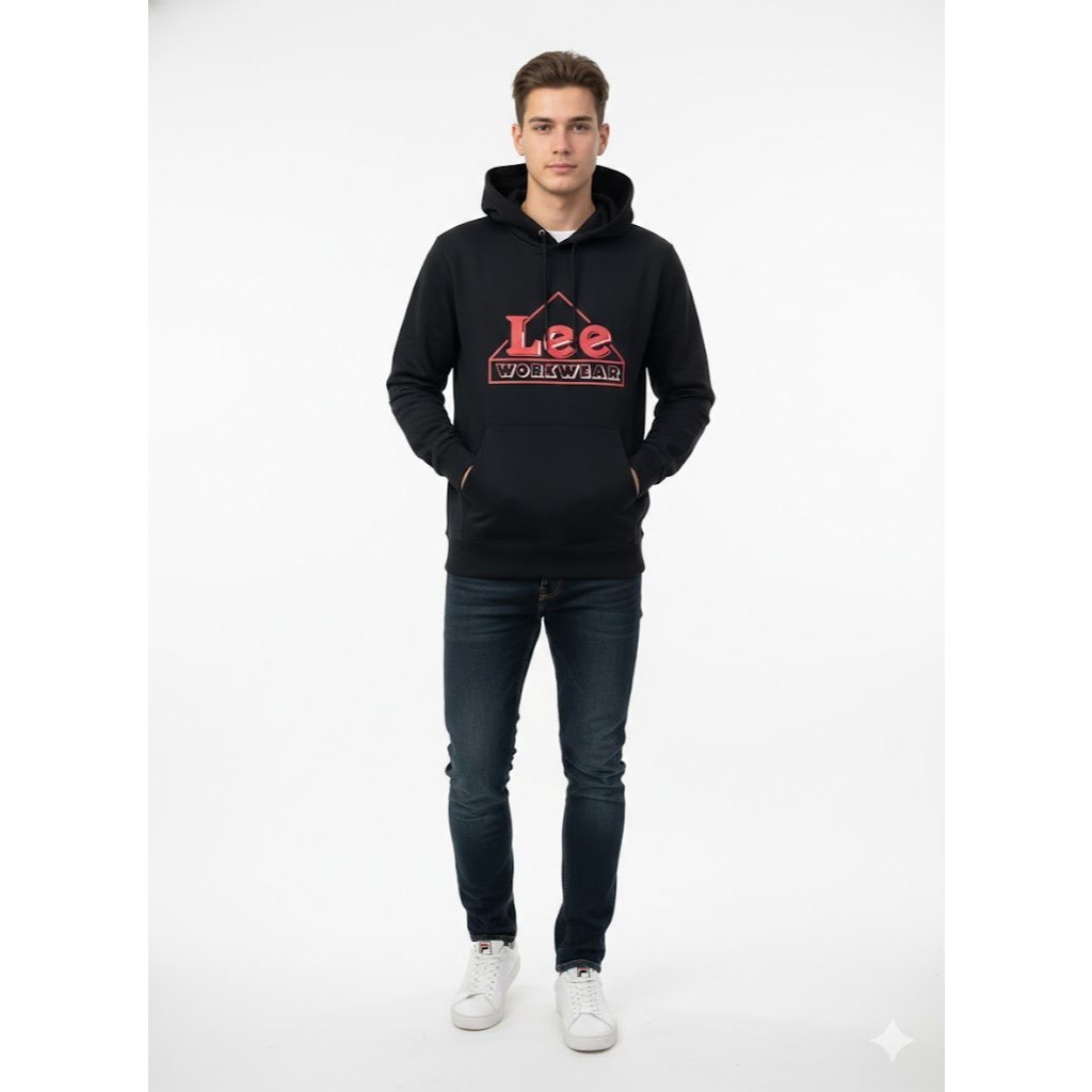 เสื้อฮู้ดแขนยาว แบรนด์ LEE