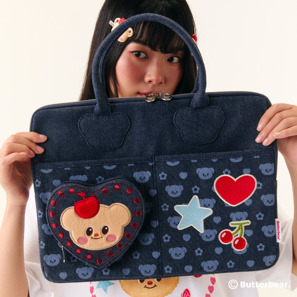 กระเป๋าแล็ปท็อป เดนิม (Denim Laptop Bag)