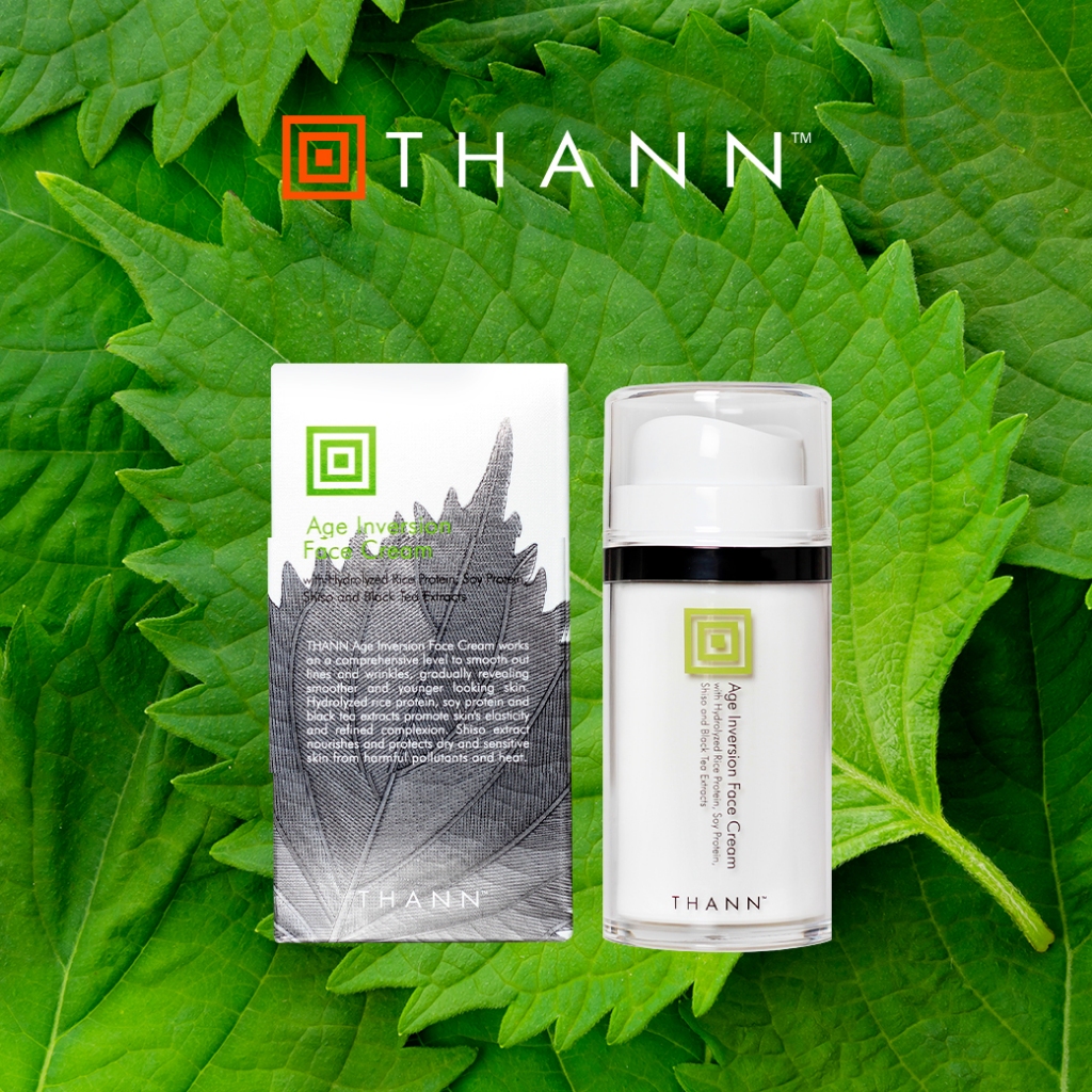 THANN Age Inversion Face Cream 50g เนื้อครีมบางเบาซึมซาบสู่ผิวได้รวดเร็ว โดยไม่ทิ้งความมันส่วนเกิน
