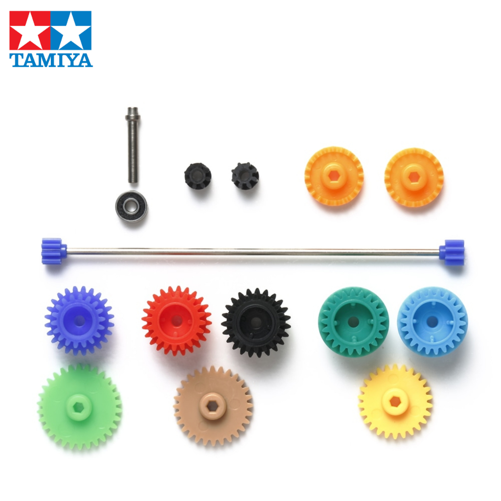 ชุดเฟืองปรับตั้งแชสซี TAMIYA Mini 4WD SETTING GEAR SET FM-A Chassis 15516 ของแท้