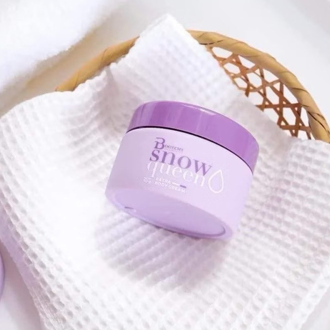 [แพ็คเกจใหม่ล่าสุด มีQR มีบัตร]ครีมบูทชี่ไวท์ Bootchy White Snow แตกลาย รักแร้ขาหนีบคอดำ ลดกลิ่นตัว